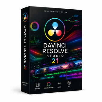 compare product DaVinci Resolve Studio 21 Lifetime License for Mac & Windows