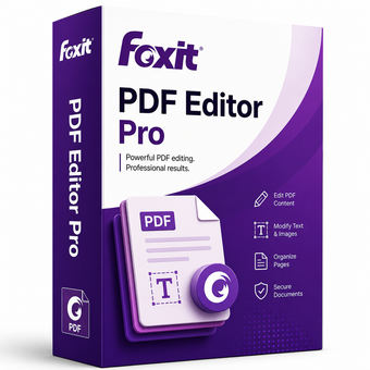 compare product Foxit PDF Editor Pro 2026 (Instant Download)