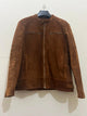 Mens Handmade Suede Leather Jacket | Classic Western Cowboy Look